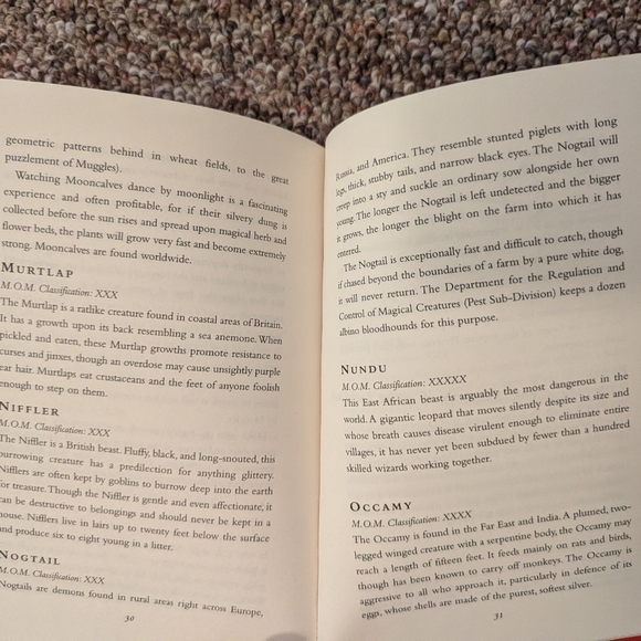 Harry Potter Book set of 2 - Quidditch & Fantastic Beasts - Picture 9 of 9